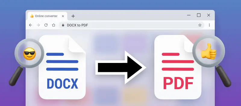 Conversor Online DOCX para PDF