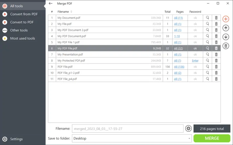 How to combine PDF files on Windows